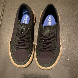 Black Sperry Top Sider shoes